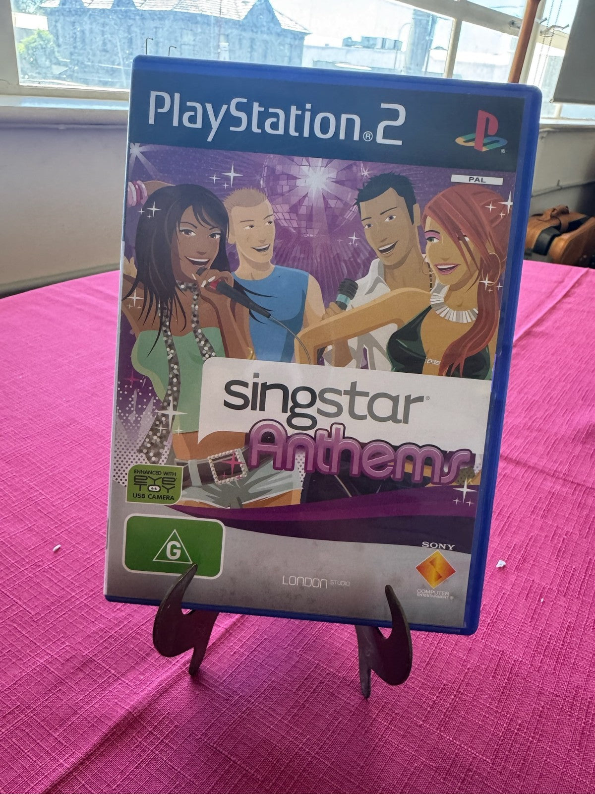 SingStar Anthems PS2 PAL – Karaoke Party Game – Complete w/ Manual | 2007