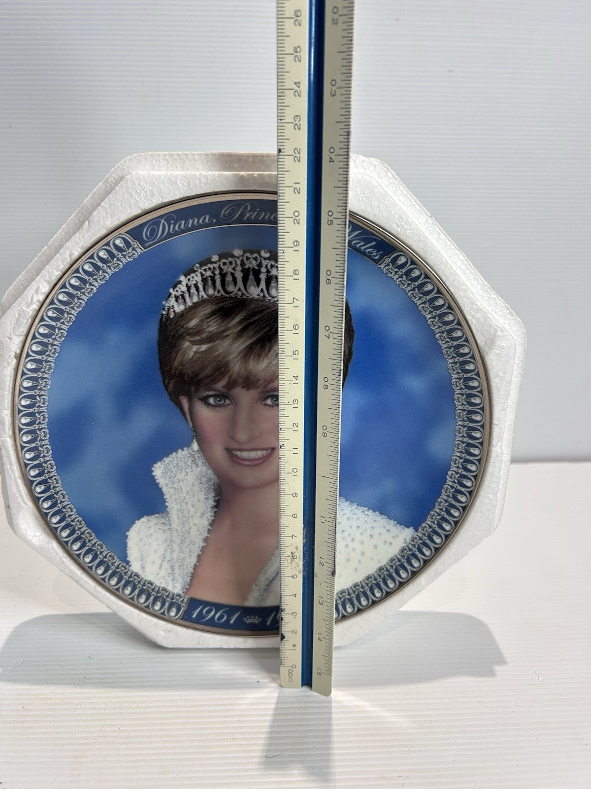 Princess Diana 1961–1997 Franklin Mint Commemorative Plate Collector’s Edition