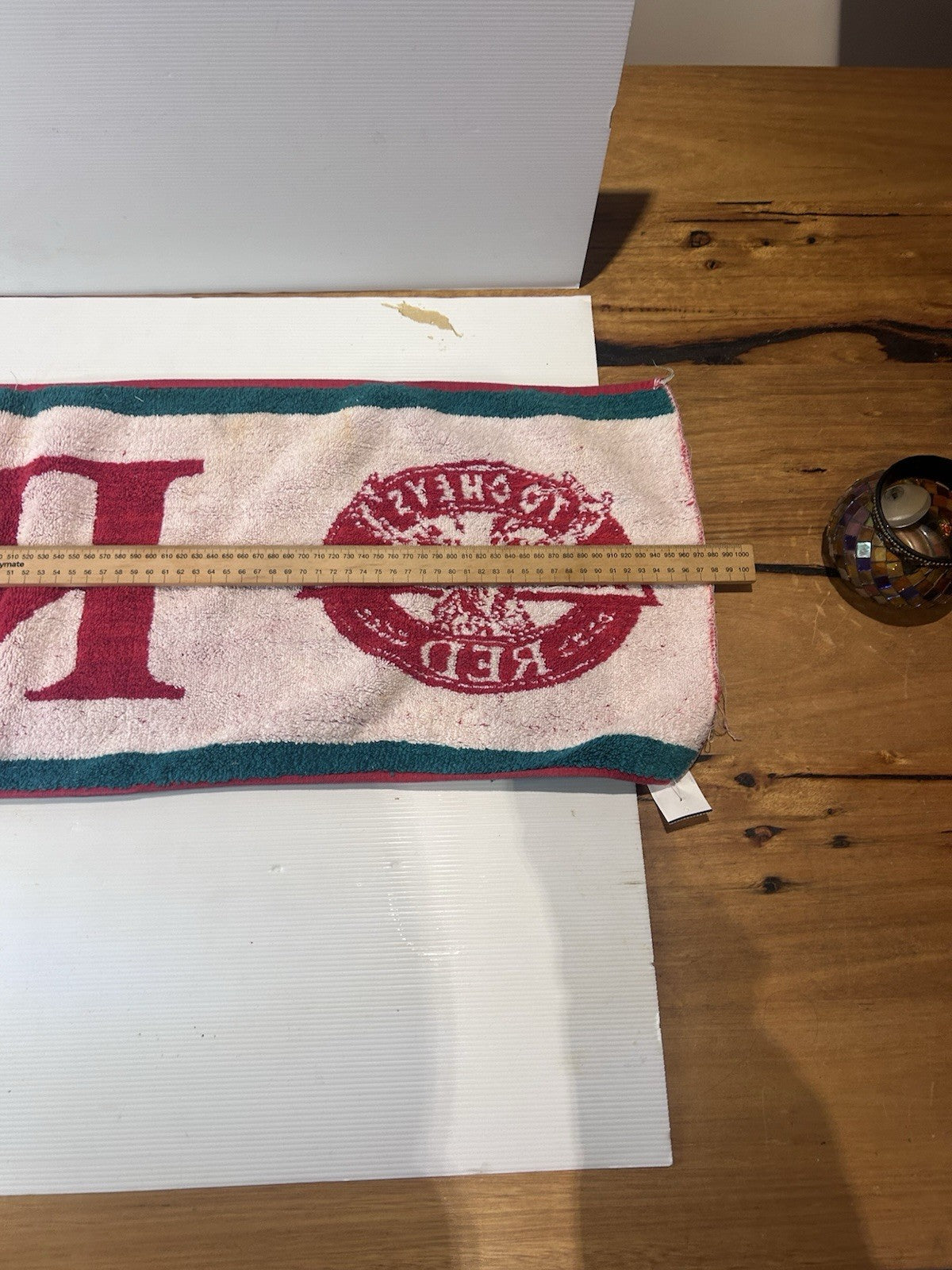 Tooheys Red Bitter Beer Bar Mat Vintage Pub Bar Towel Brewery Promo