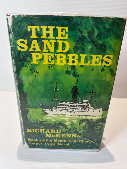 The Sand Pebbles Richard McKenna 1963 UK HC DJ Gollancz 2nd Imp Harper Prize