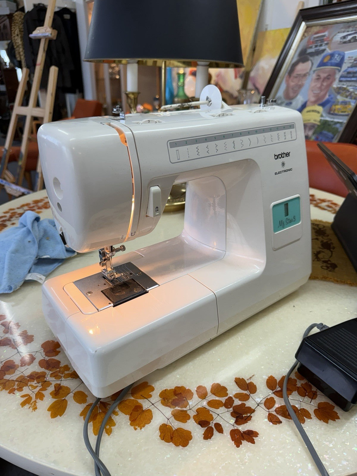 Brother My Star 3 Electronic Sewing Machine N/12571 Foot Pedal Accessories