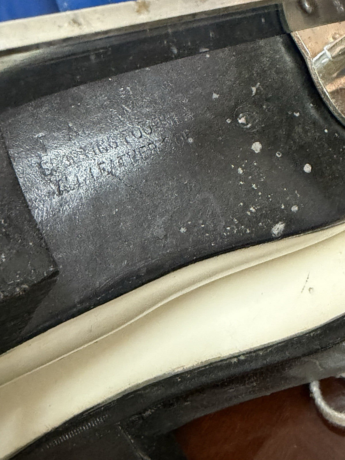 Vintage T Altamura Ice Skates MK Ice Time Blades Blue Skating Carry Bag