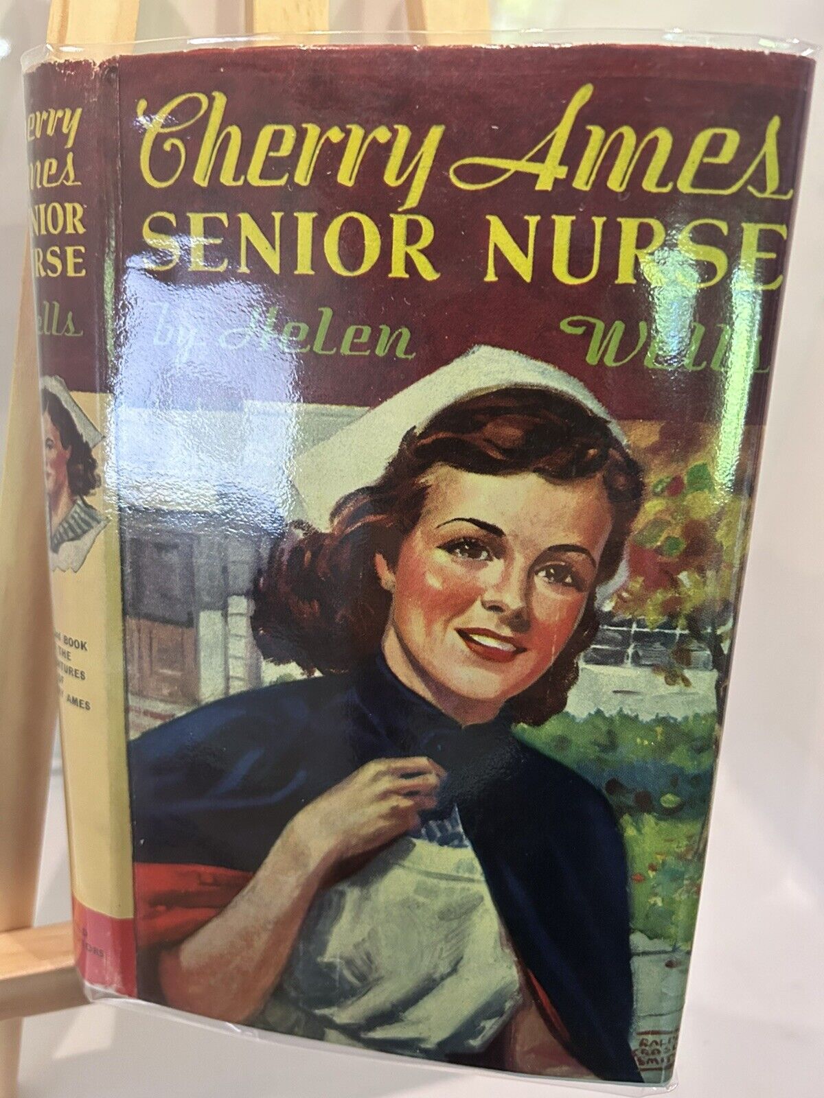 Vintage Cherry Ames Senior Nurse 1957 by Helen Wells with Dust Jacket