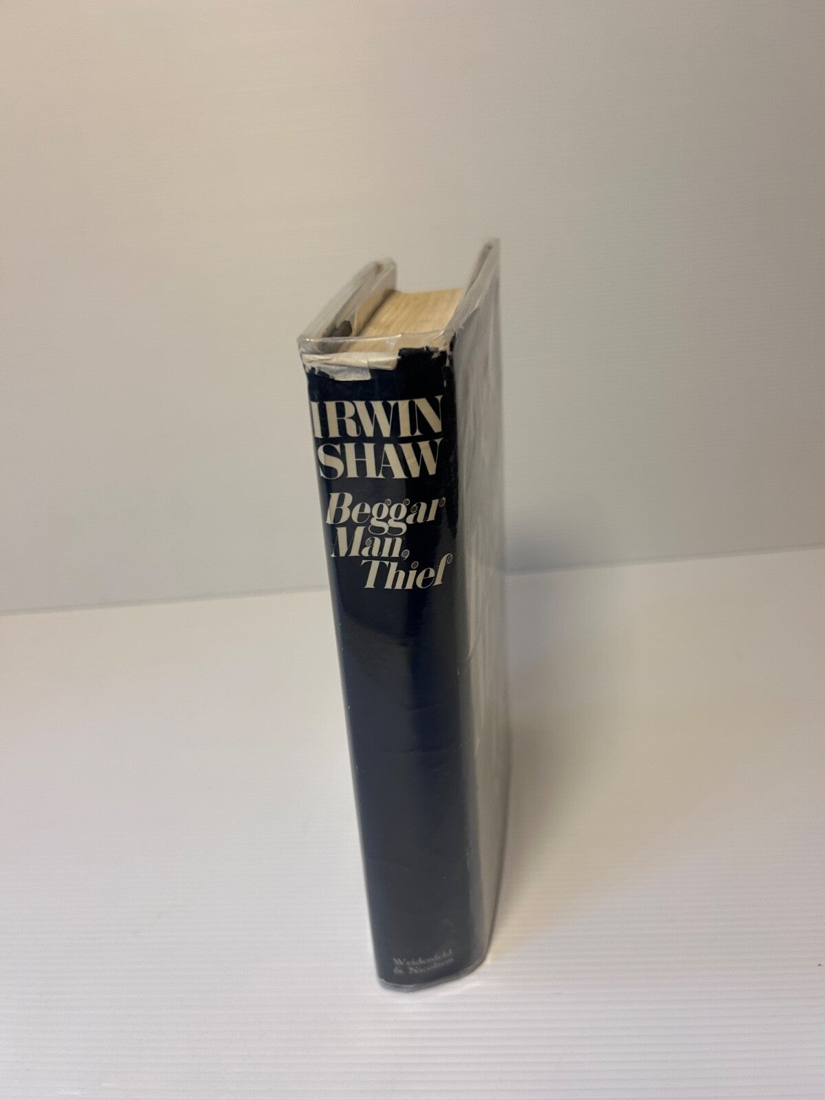 Irwin Shaw Beggarman, Thief 1977 HC DJ 1st UK Ed Sequel to Rich Man Poor Man