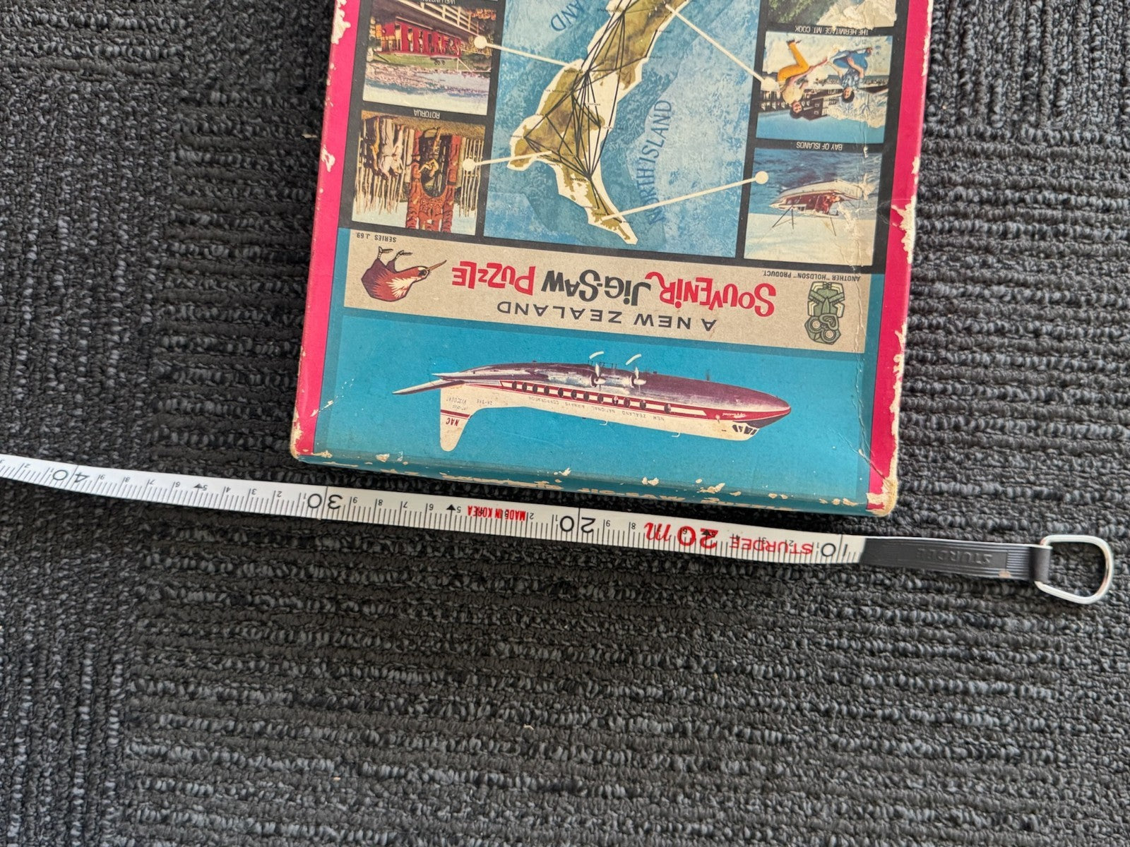 New Zealand Souvenir Jig-Saw Puzzle Holdson – Vintage Boxed 400pc | Mid-century