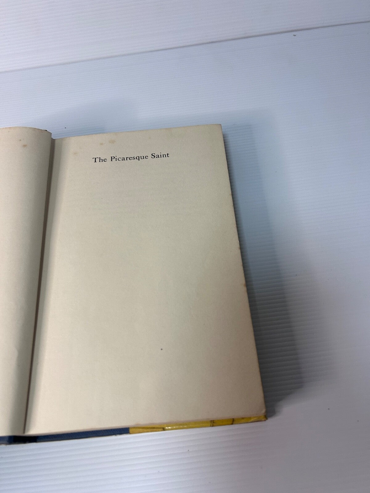 The Picaresque Saint R.W.B. Lewis 1960 HC DJ Gollancz 1st UK Ed Literary Critici