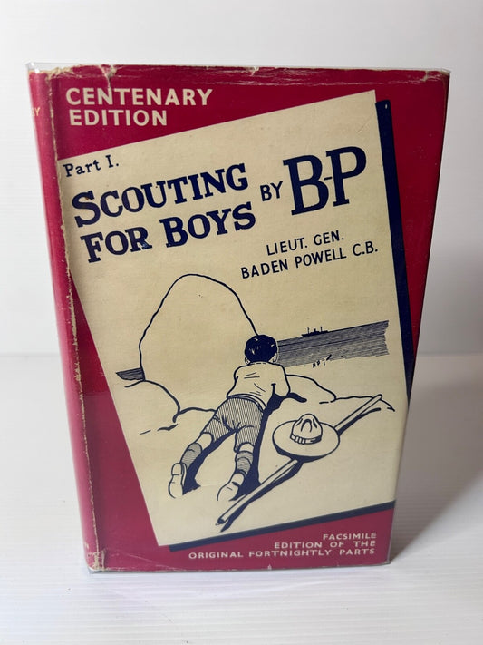 Scouting For Boys: 1957 Centenary Edition Robert Baden-Powell HC DJ Pearson