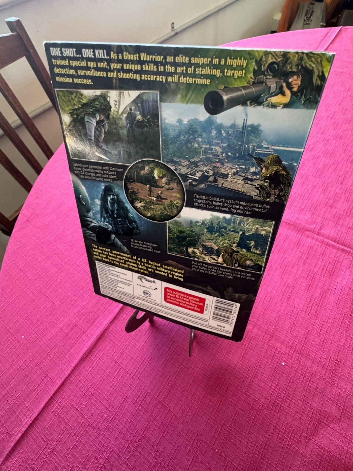 Sniper Ghost Warrior PC DVD-ROM – Complete w Manual & Disc | 2010