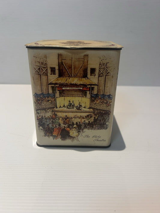 Vintage Riley’s Toffee Tin – Globe & Shakespeare Memorial Theatres Halifax UK