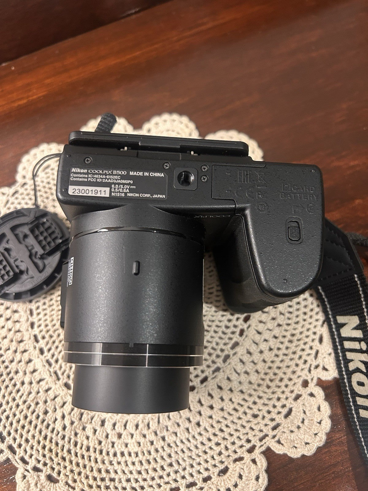 Nikon Coolpix B500 Digital Camera 16MP 40x Zoom with Case & Strap – Works