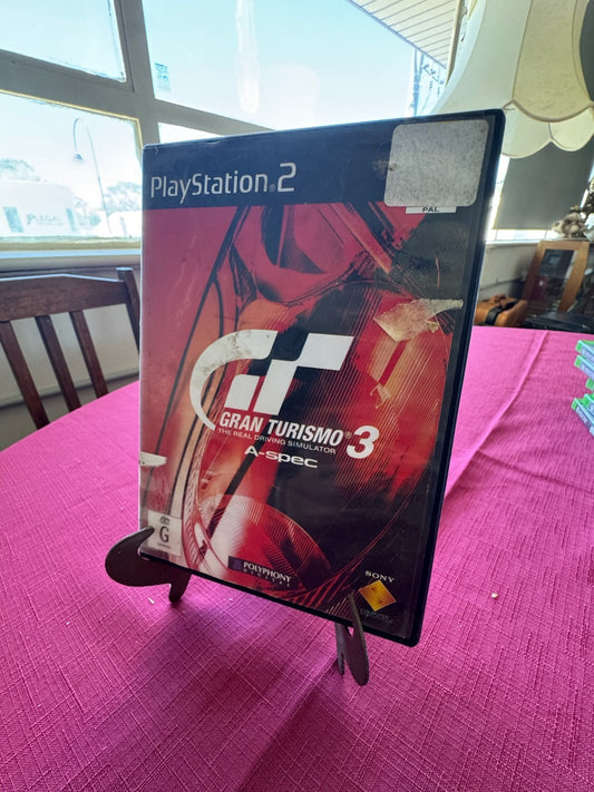 Gran Turismo 3 A-Spec PS2 PAL – Platinum Edition | Complete w Case & Disc | 2001