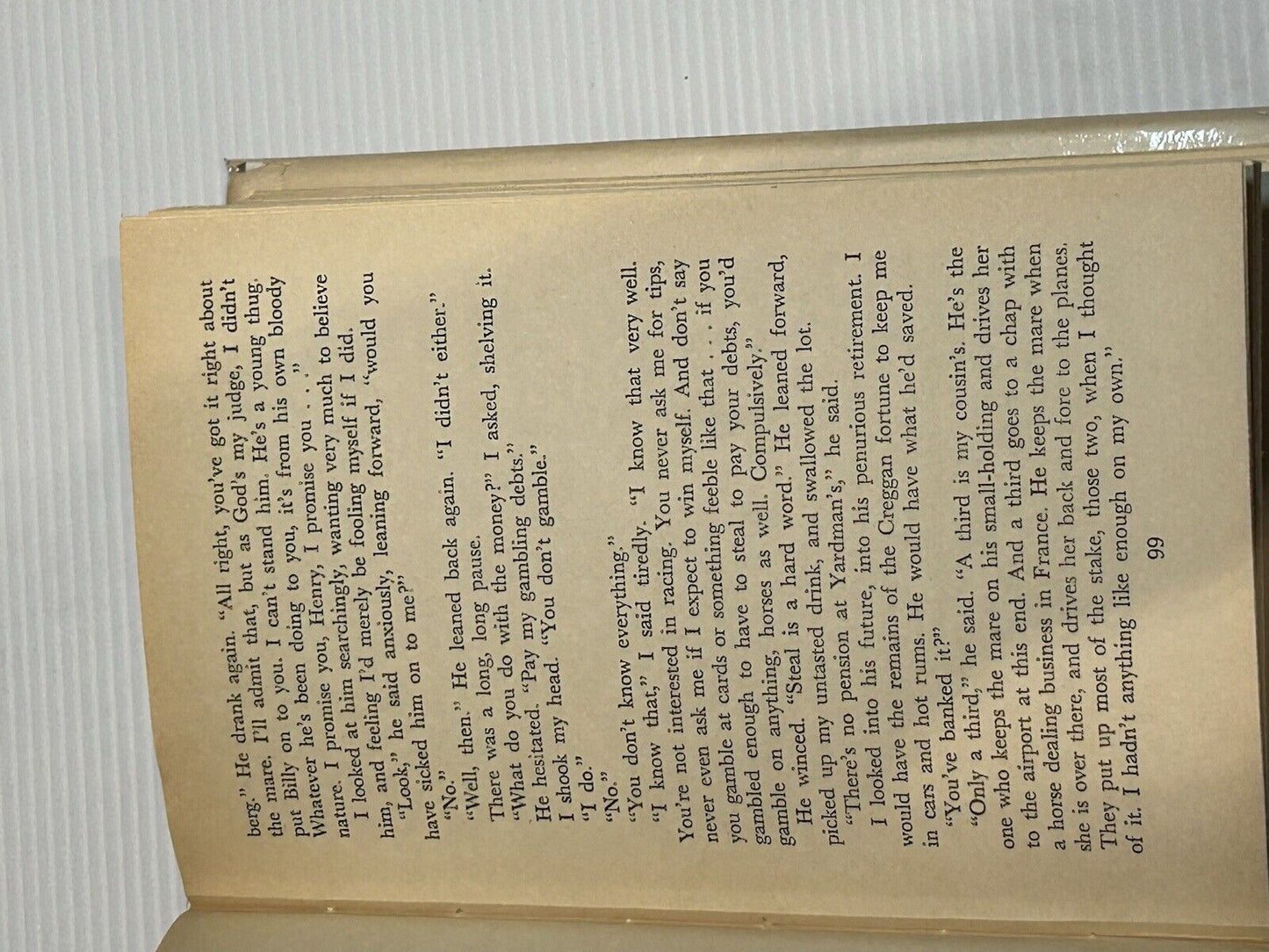 Francis Dick - Flying Finish 1968 edition Vintage Rare With Dust Jacket