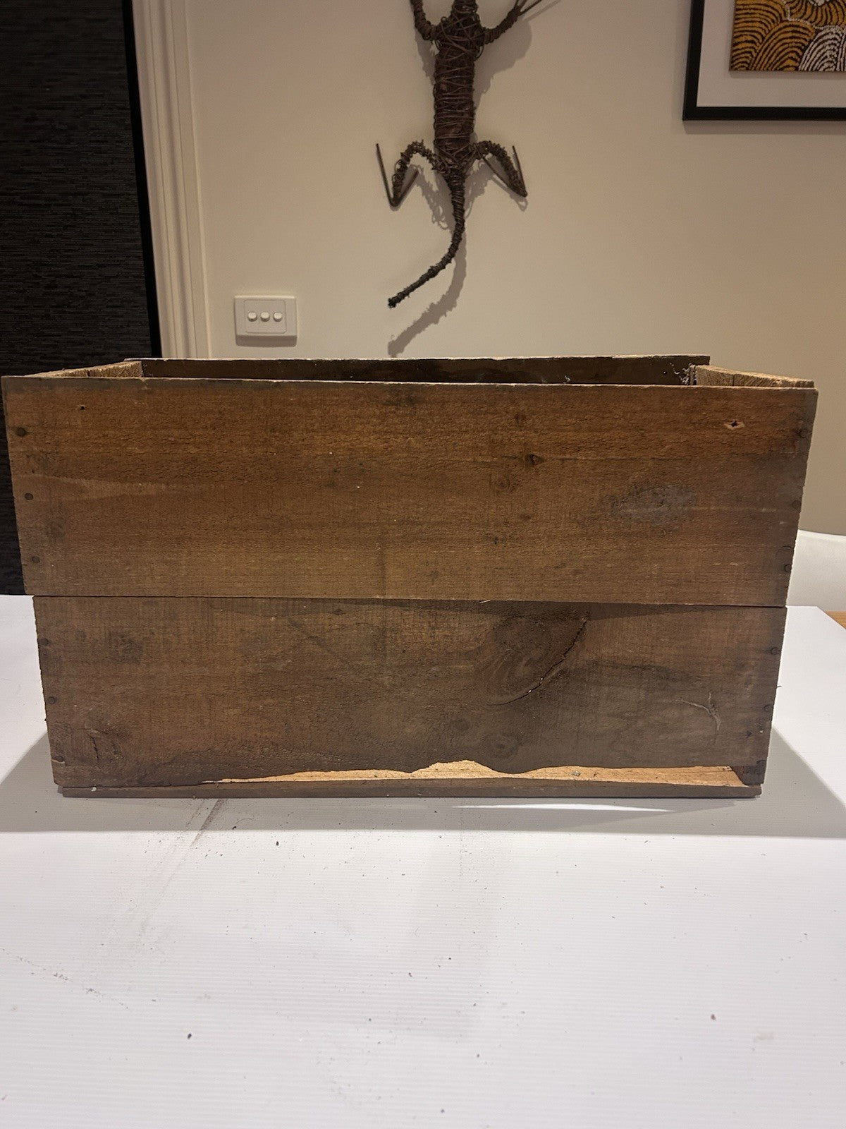 Rare Vintage SPC Fruit Crate – Cling Peaches Box – Shepparton VIC 1950s