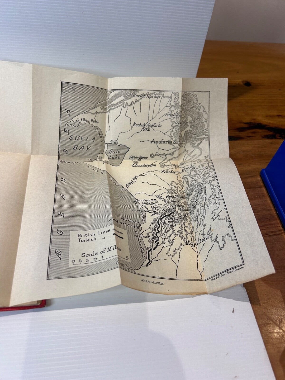 Gallipoli John Masefield 1916 HC 3rd Impression WWI ANZAC Heinemann Book 183pp