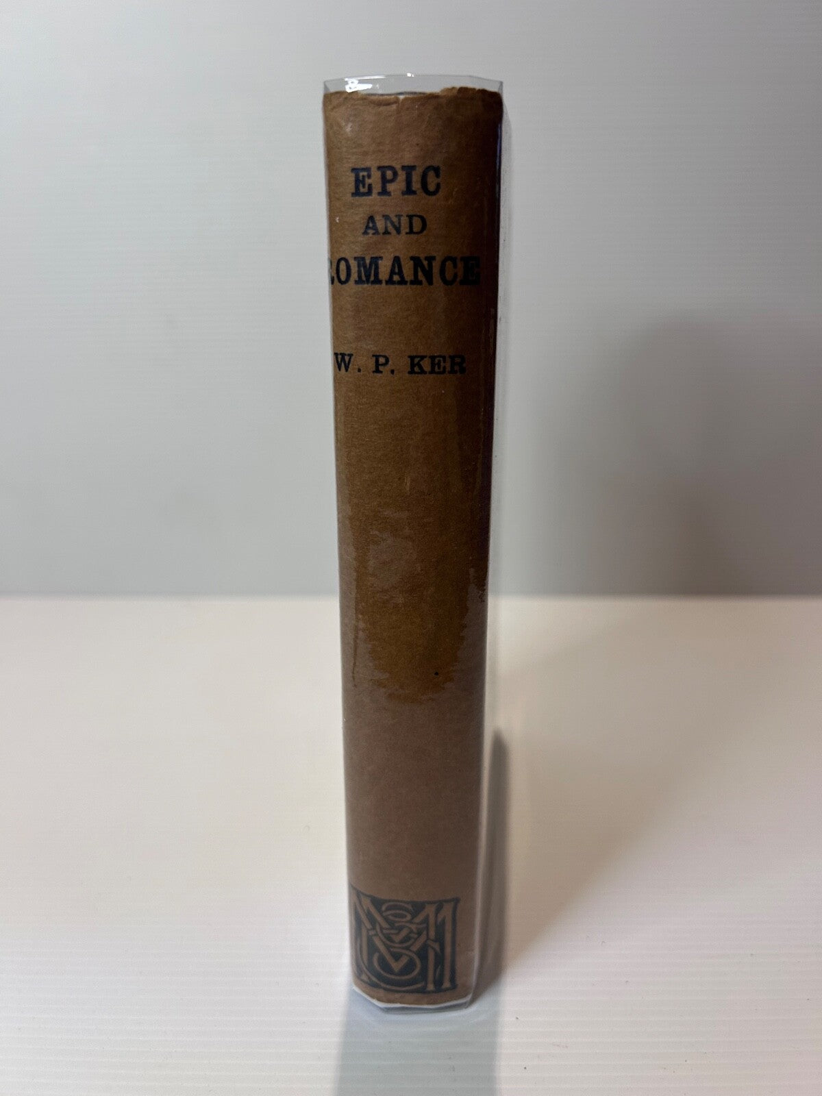 Epic and Romance W.P. Ker 1931 HC DJ Macmillan Medieval Literature Essays