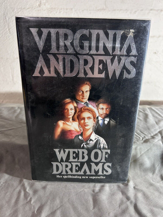 Web of Dreams by Virginia Andrews (Hardcover, 1990) First Edition with Dust Jack