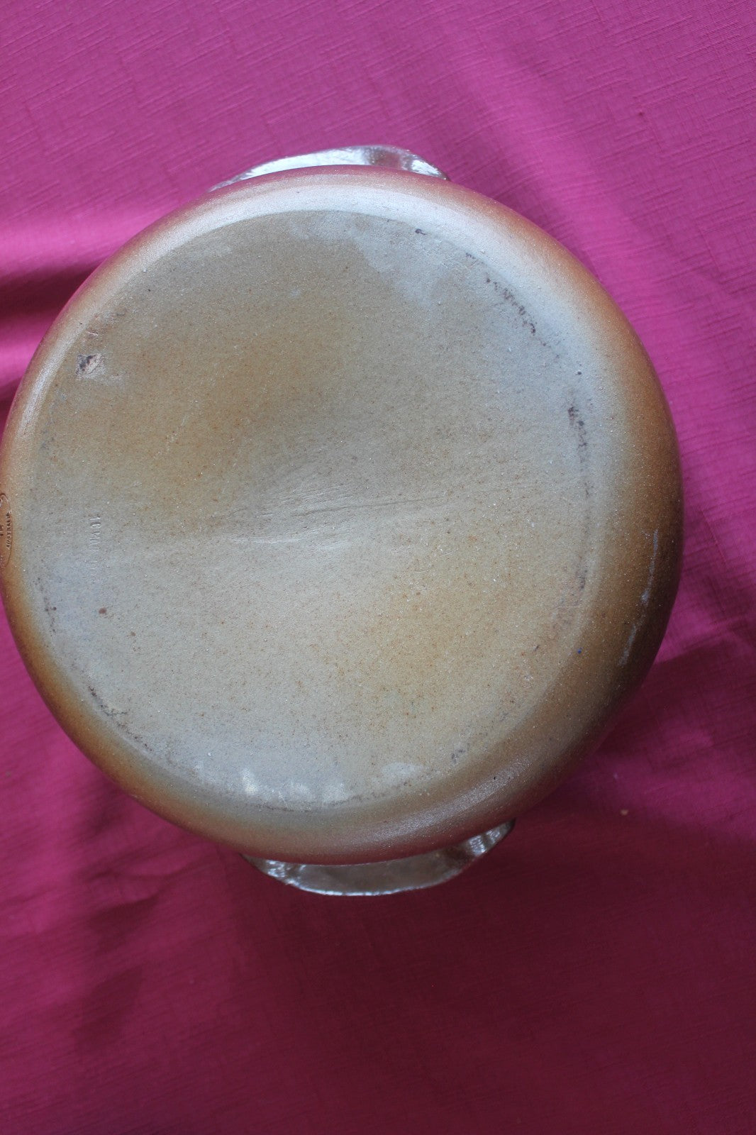 Vintage Bendigo Pottery Lidded Casserole Dish - Brown Stoneware - Australia