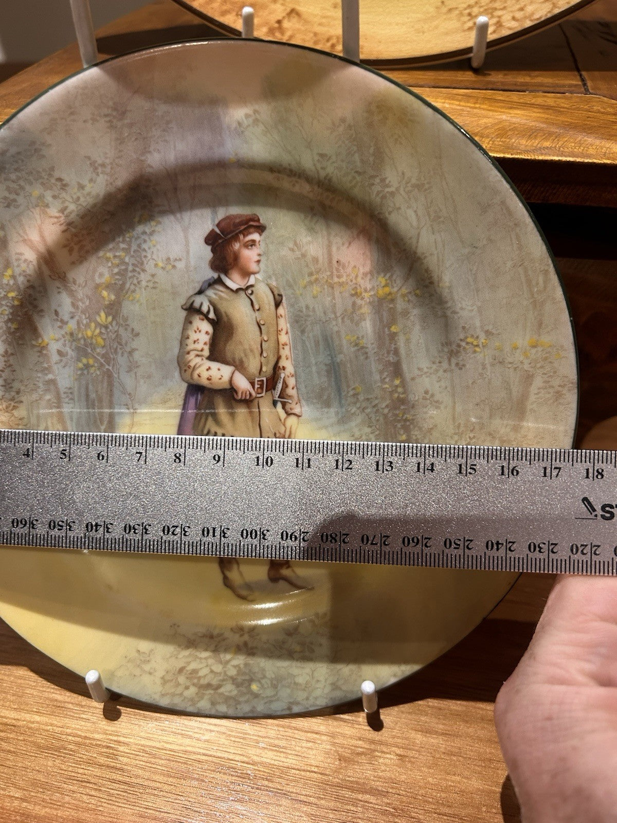 Royal Doulton Orlando Plate Hand Painted Shakespeare Wall Plate + Bonus