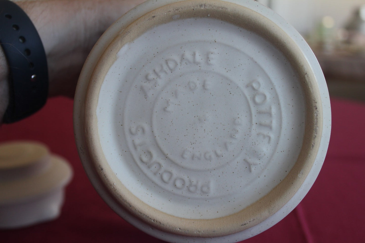 Vintage Ashdale Pottery England Robin Tea Set – Teapot + 4 Mugs – c1981