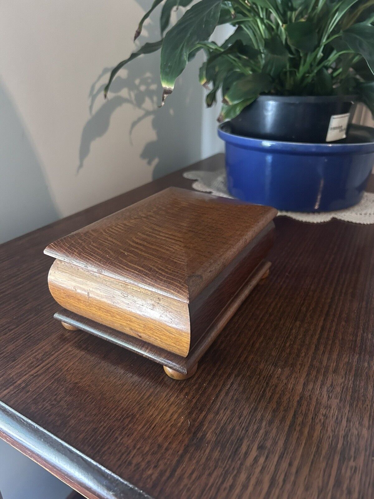 Australian Timber Gems of the Forest  Jewelery Box - Vintage Collectable