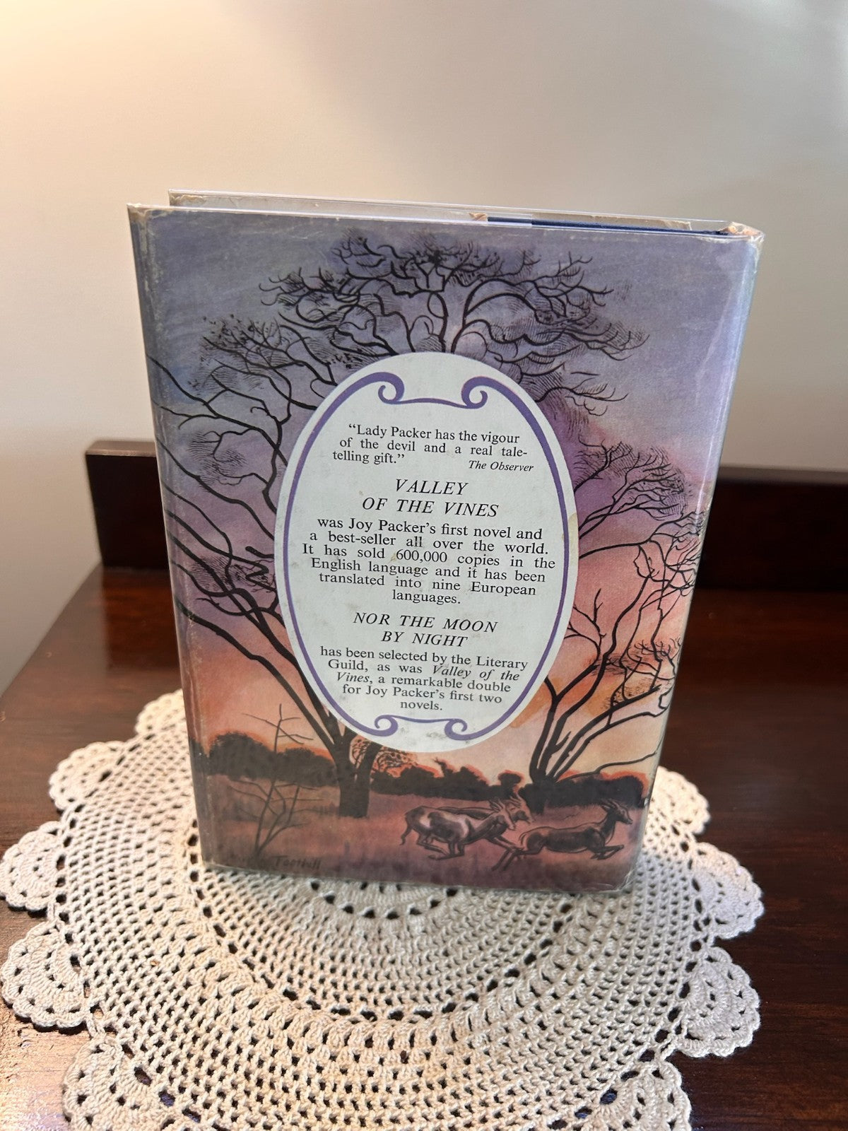Nor the Moon by Night by Joy Packer (1957) Vintage Hardcover with Dust Jacket