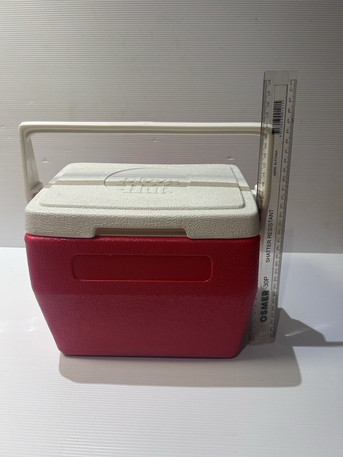 Vintage 1980s Pizza Hut Cooler Esky 4L Model 252 Red White Lunch Box