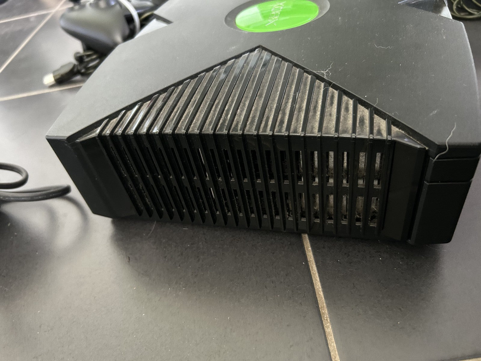 Microsoft Original Xbox Console Bundle + 3 Controllers + DVD Kit + THPS4 –Tested