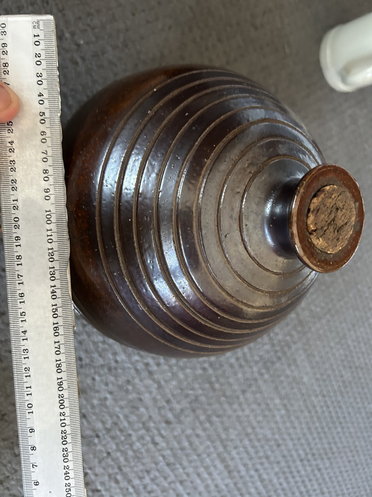 Vintage Bendigo Pottery Stoneware drink dispenser / wine or port barrell