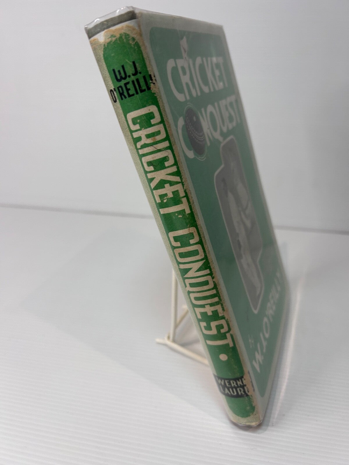 Cricket Conquest W.J. O'Reilly 1949 HC DJ 1st Ed 1948 Ashes Tour Australia