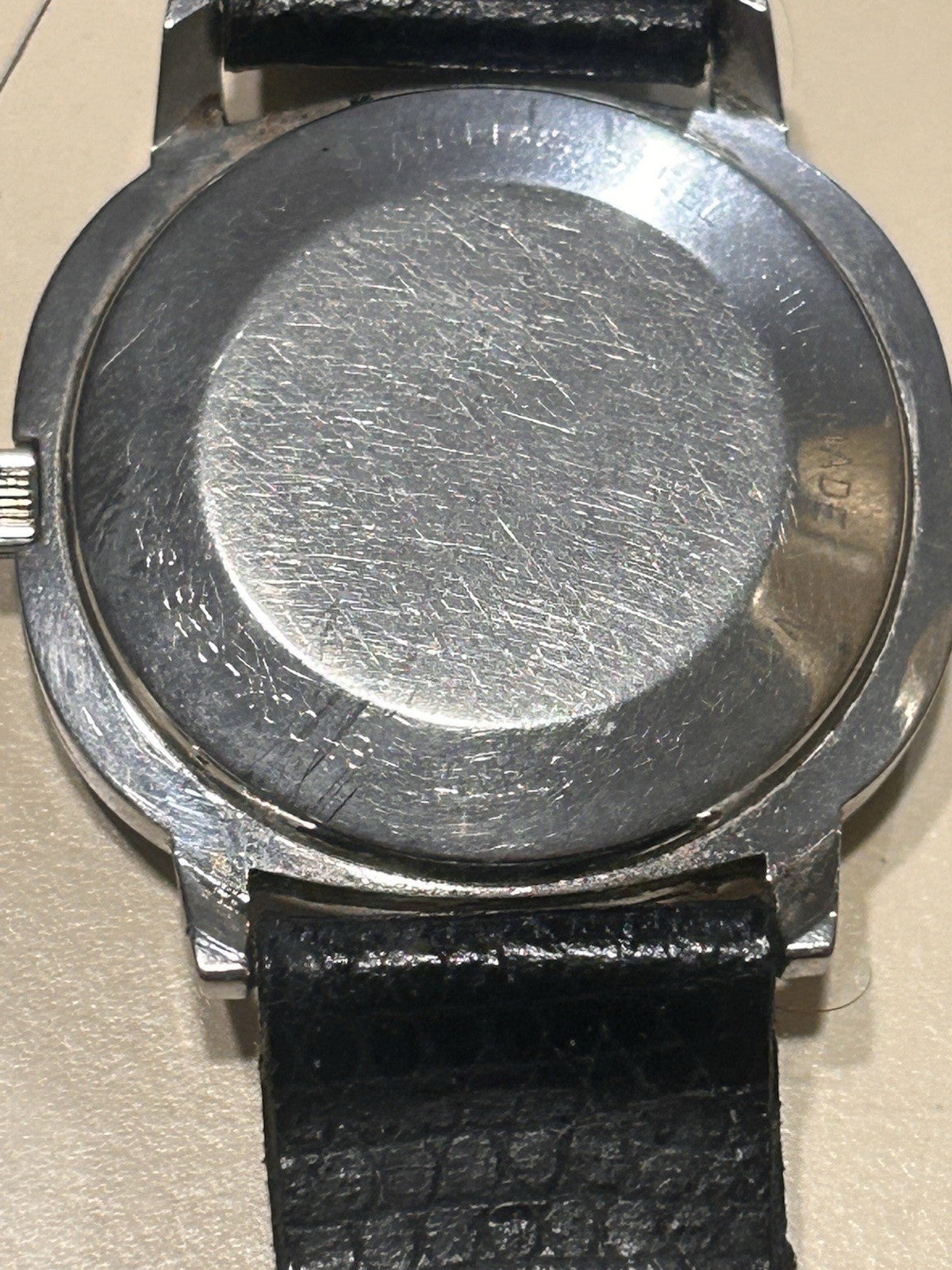 Ulysse Nardin Automatic Day Date Vintage 1970s Swiss Stainless Steel Watch