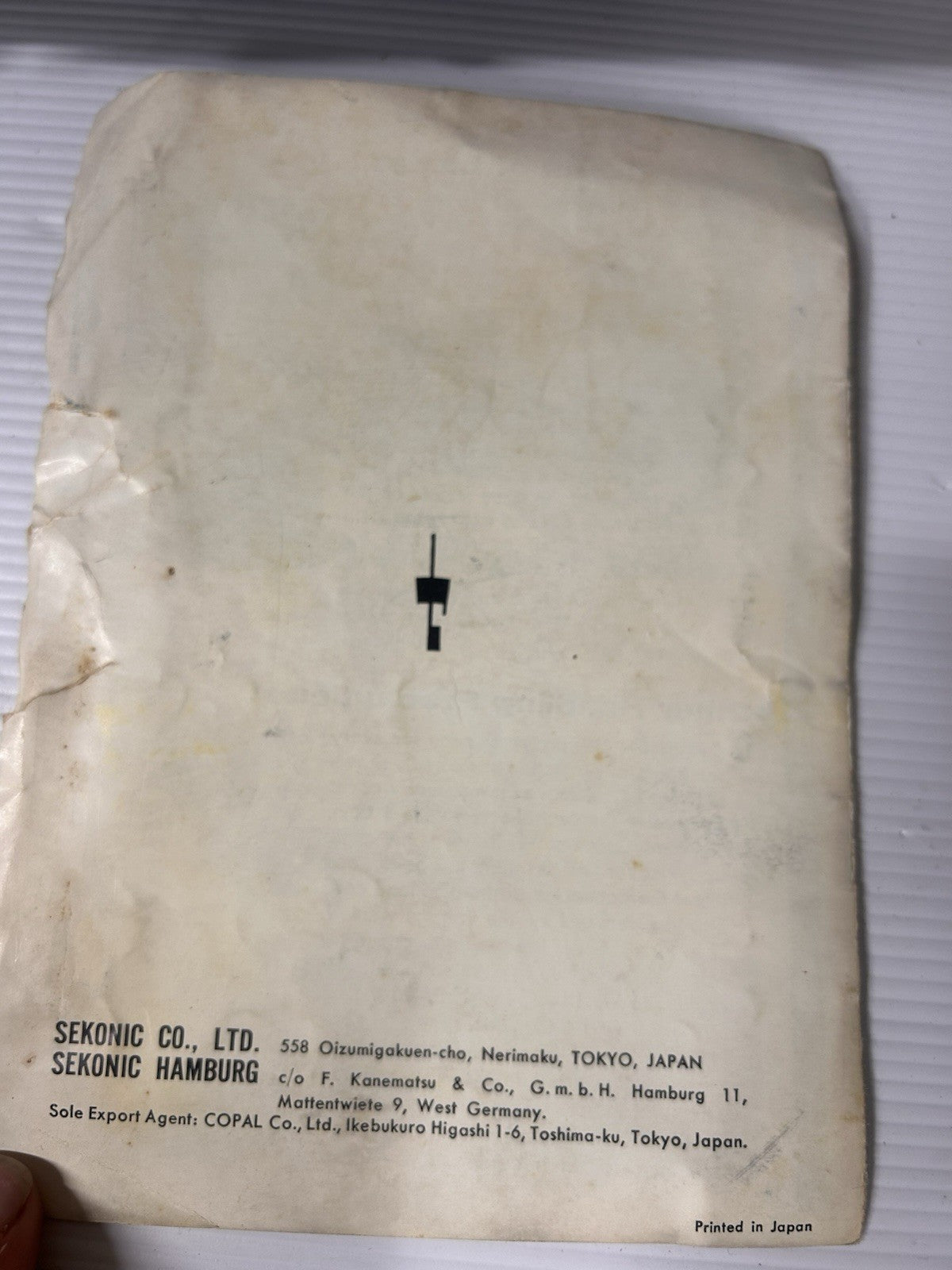 Sekonic 260-S Super 8 Projector Vintage Japan w/ Manual & Case – Untested