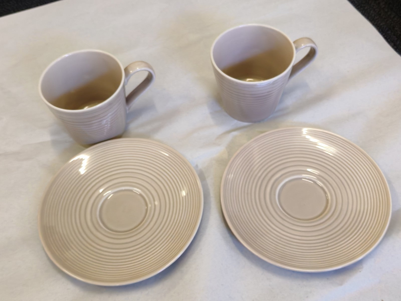Royal Doulton Gordon Ramsay Maze Cups & Saucers – Set of 2