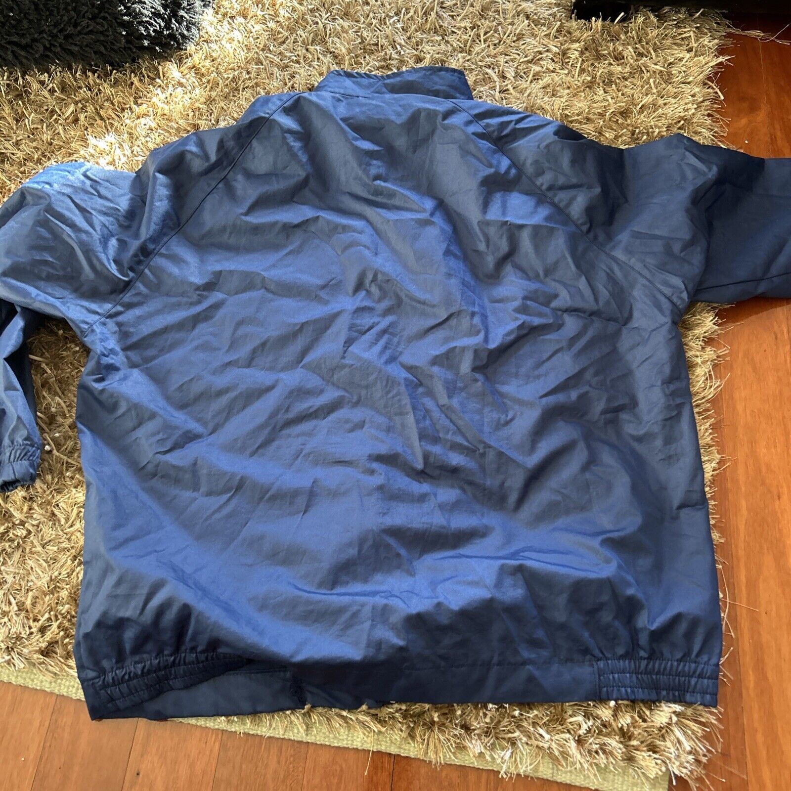 Ralsport Mens Vintage Zip Polyester Rain Proof Jacket Large