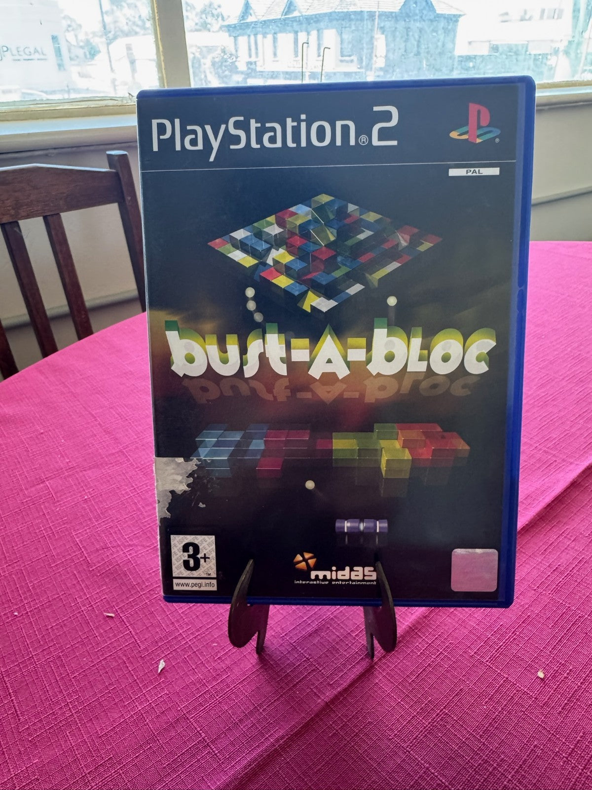 Bust-A-Bloc PS2 PAL Complete – Classic Puzzle Game w Case & Disc | 2002