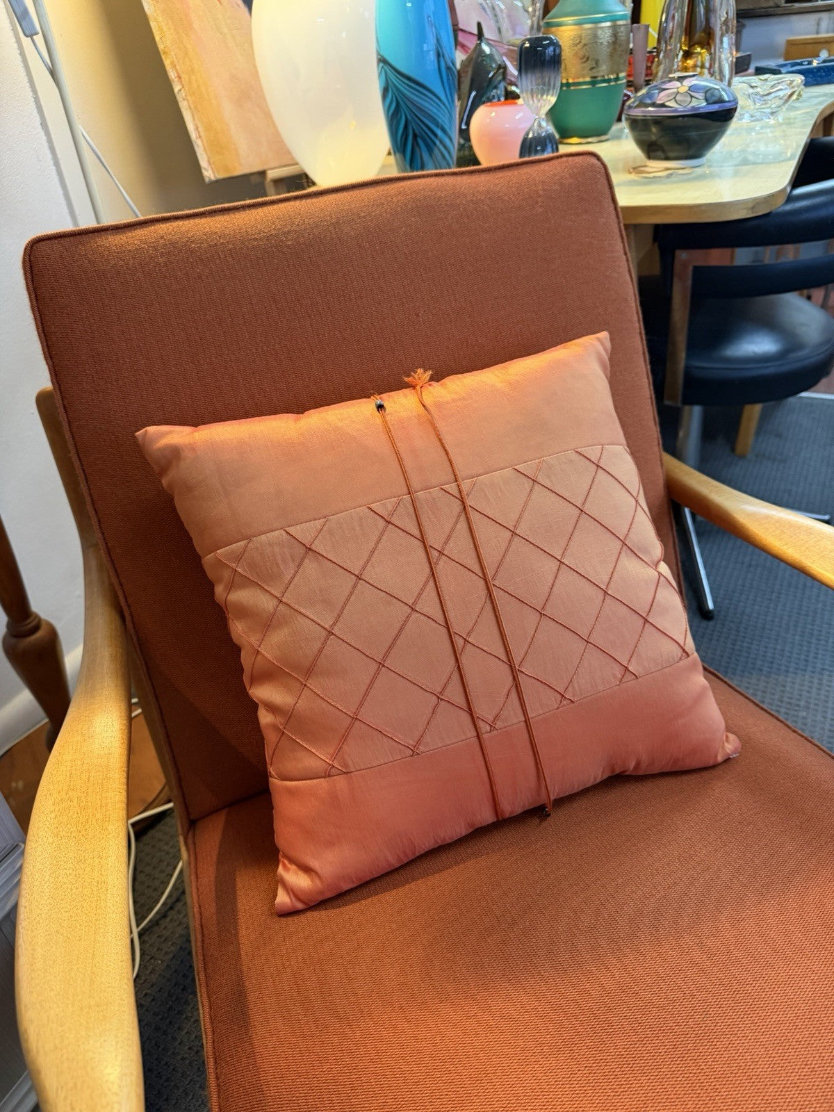 Dario Zoureff Armchair 1960s Australian MCM Restored Timber Original Fabric