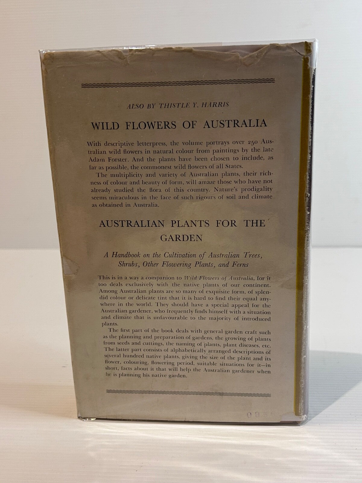 Naturecraft in Australia 1956 HC DJ 1st Ed Thistle Harris Angus & Robertson