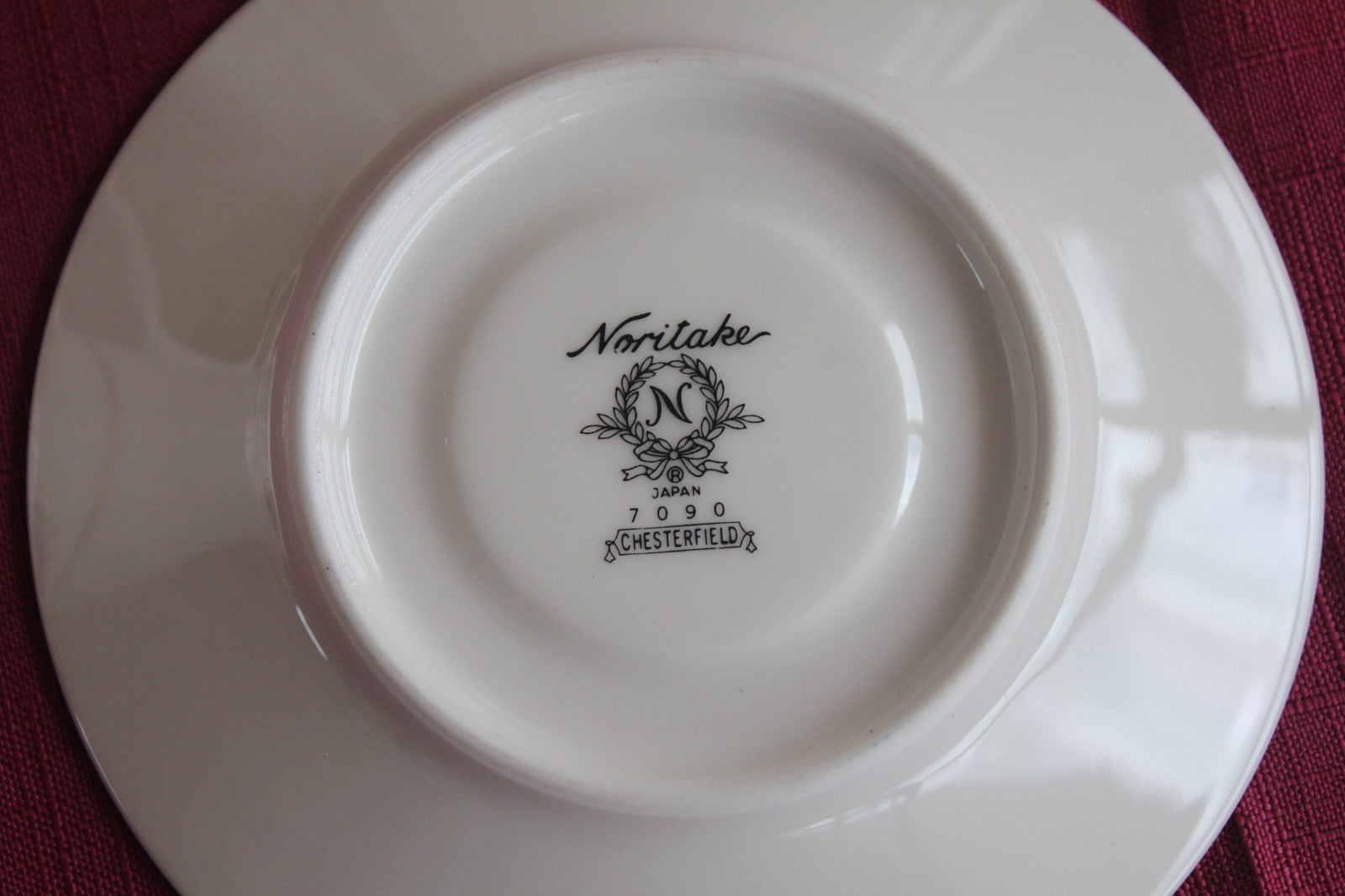 Noritake Chesterfield 7090 Coffee Service – 6 Cups Saucers Pot Sugar Japan