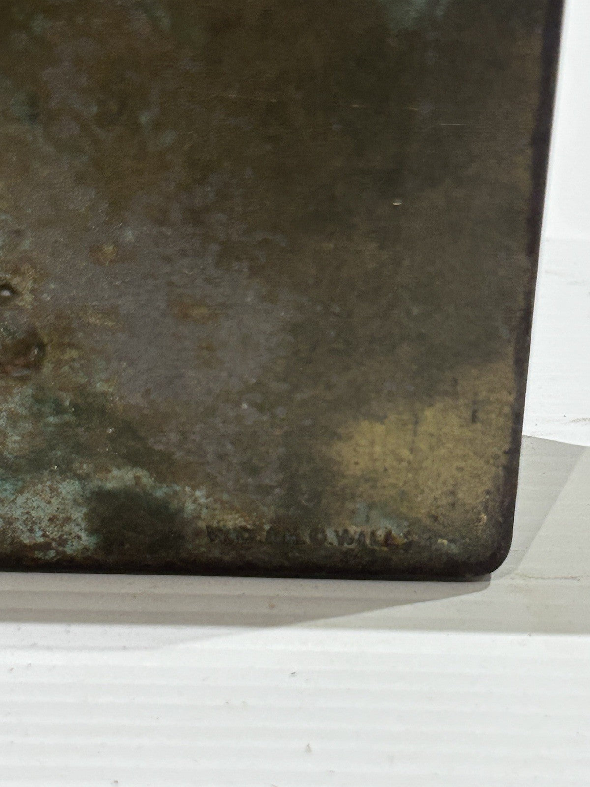 Vintage Polo Cigarettes Tobacco Metal Tin Smoking Tobacciana Collectible Patina