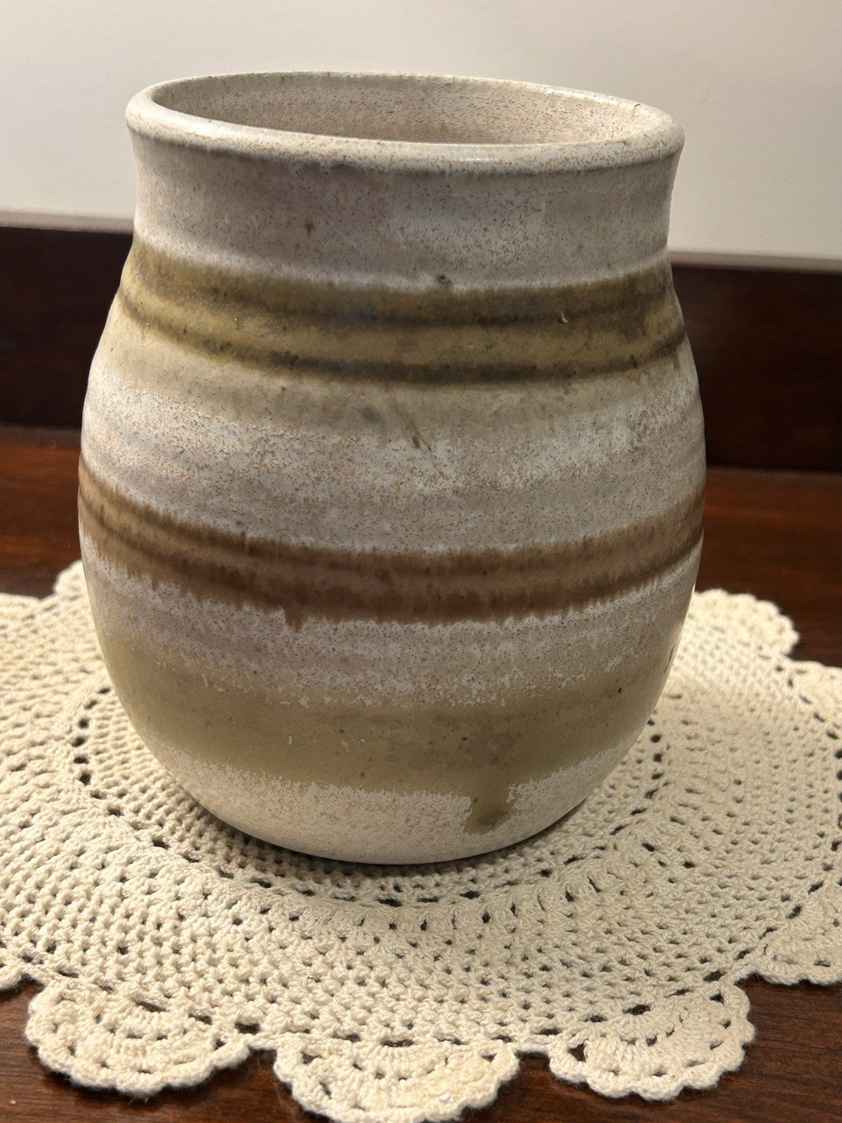 Lilydale Pottery Hand Crafted Vase 1970s Australian Studio Pottery 13cm