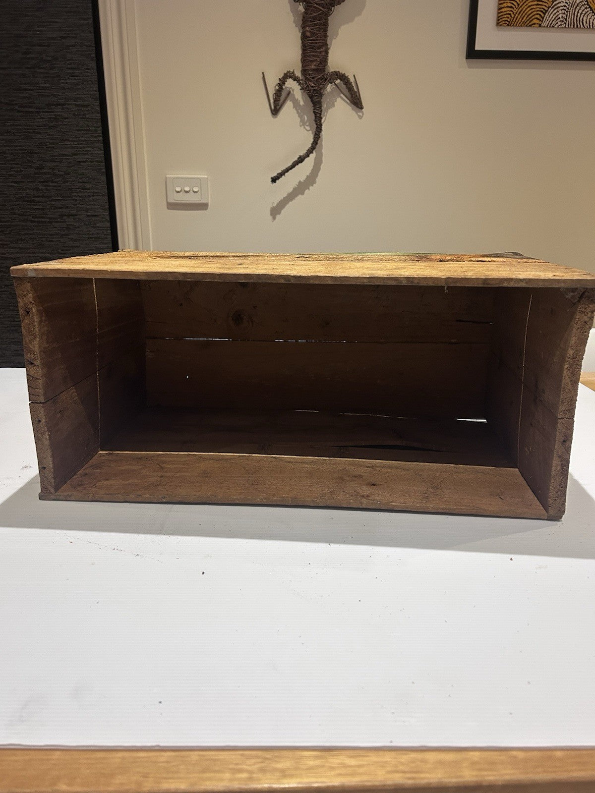 Rare Vintage SPC Fruit Crate – Cling Peaches Box – Shepparton VIC 1950s