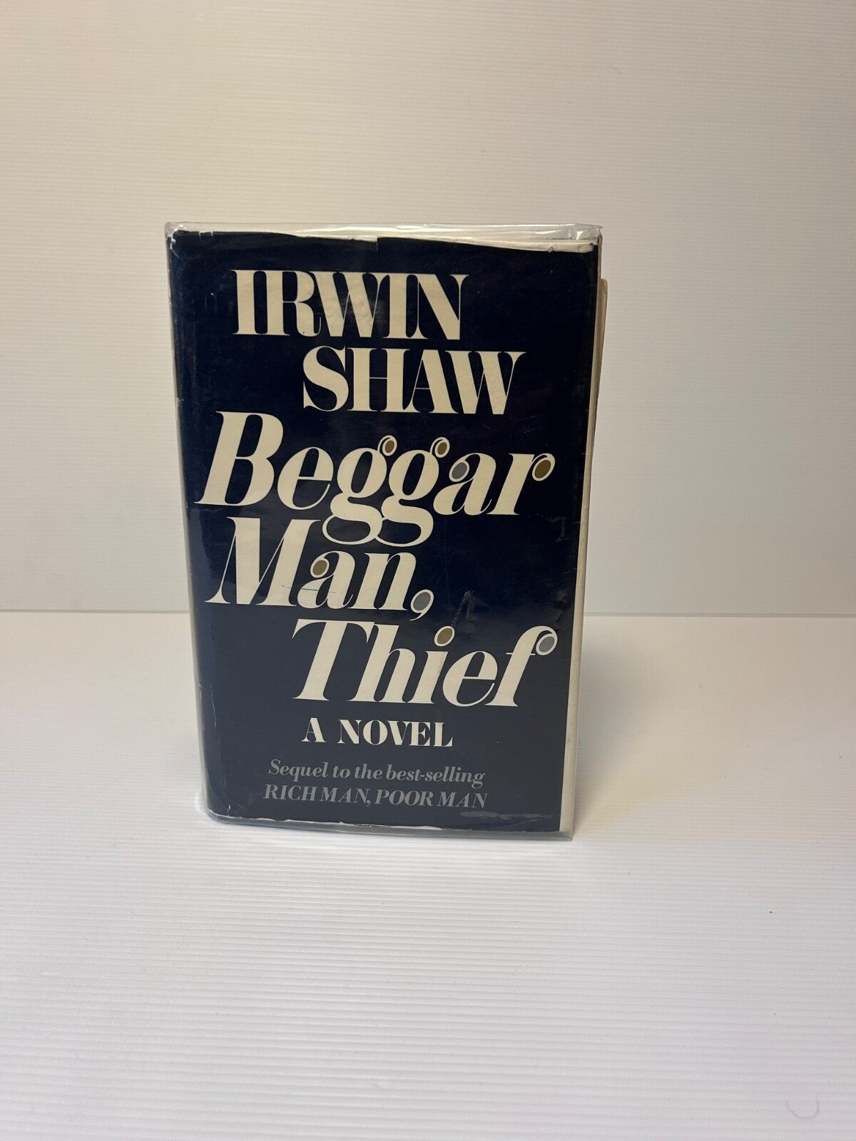 Irwin Shaw Beggarman, Thief 1977 HC DJ 1st UK Ed Sequel to Rich Man Poor Man