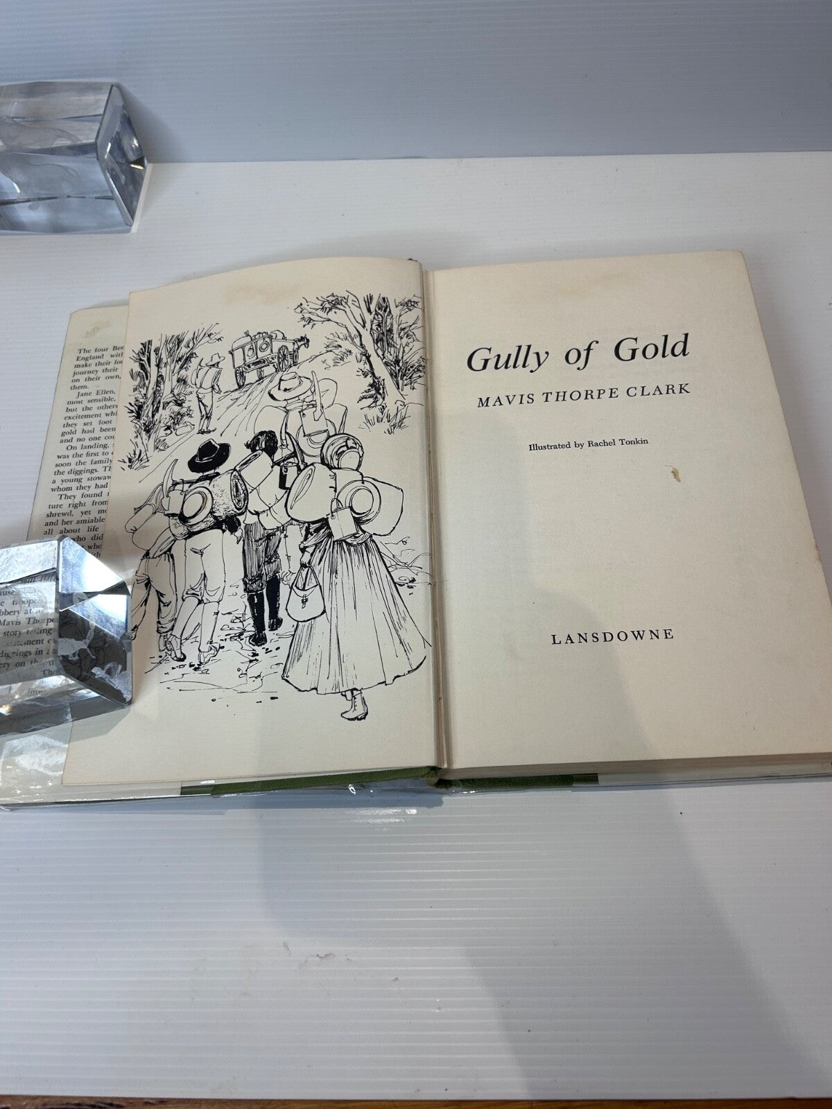 Gully of Gold Mavis Thorpe Clark 1989 HC DJ Illustrated Rachel Tonkin