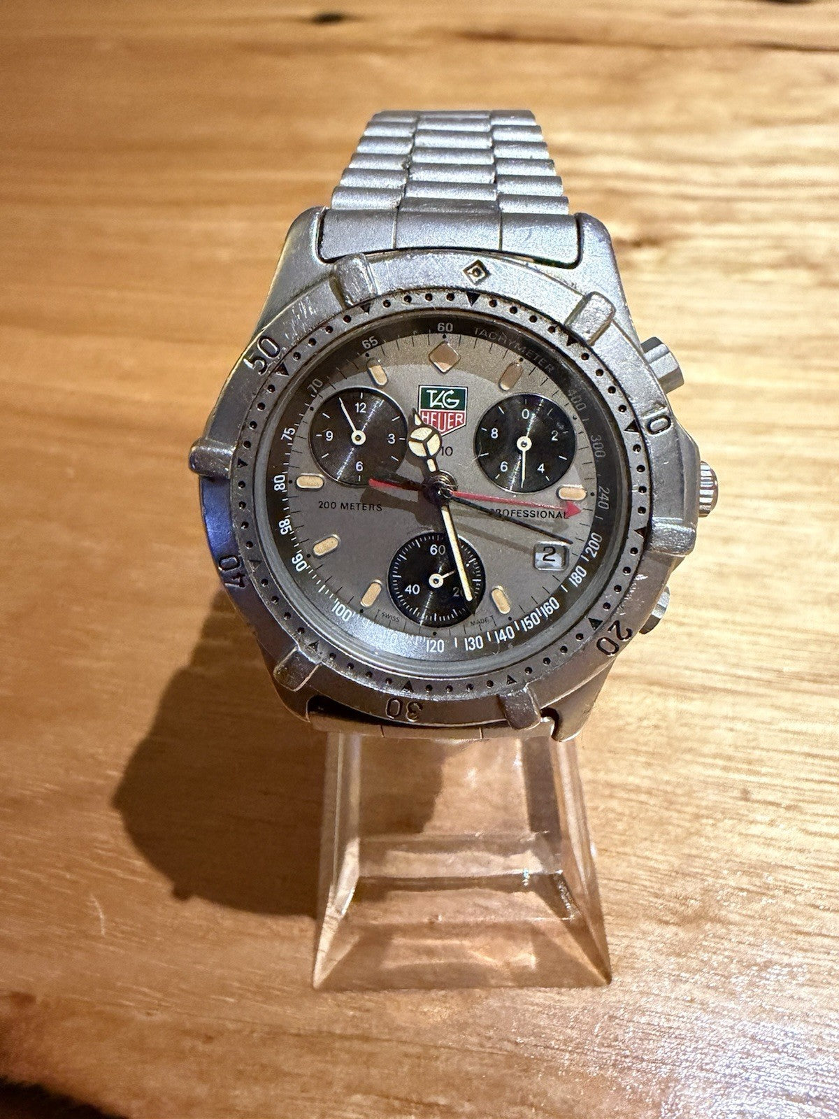 TAG Heuer Professional 200m CE1111 Chronograph Quartz Men’s Watch 1 Owner