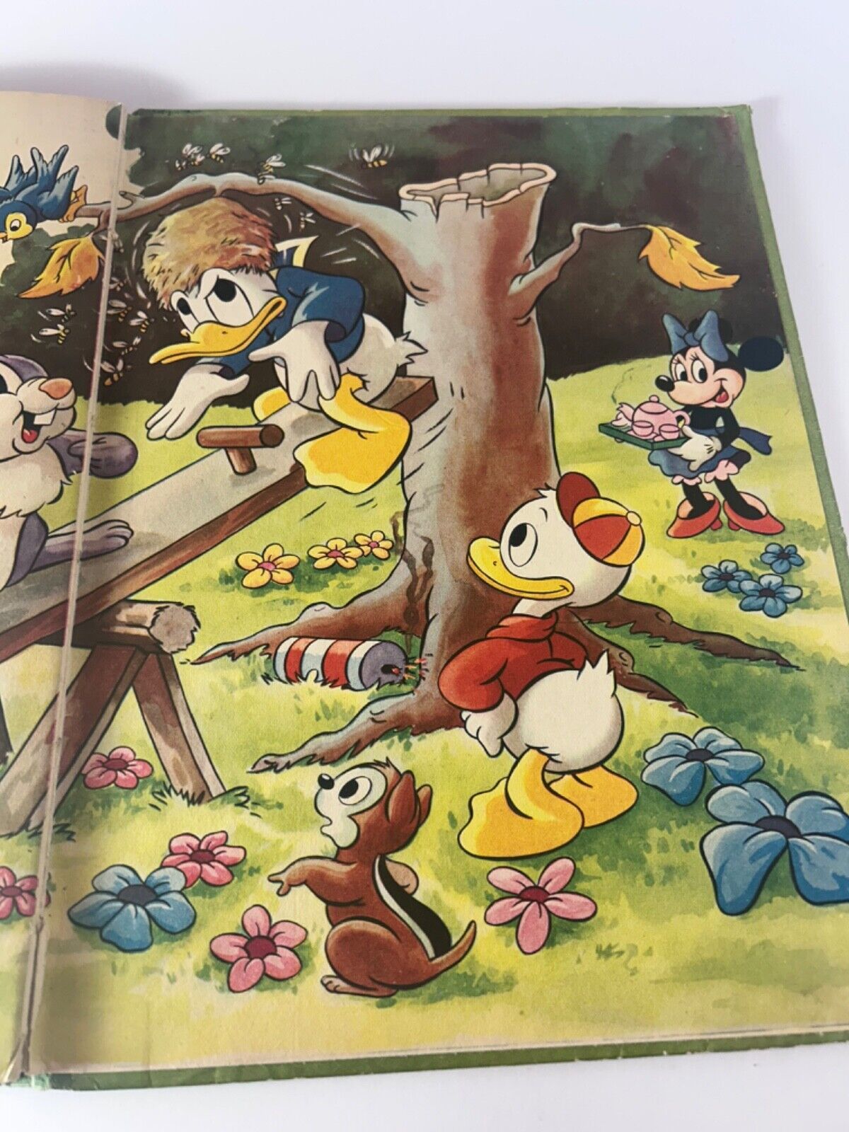 Circa 1945 Donald Duck's Wonder Book Copyright Walt Disney Mickey Mouse Ltd RARE