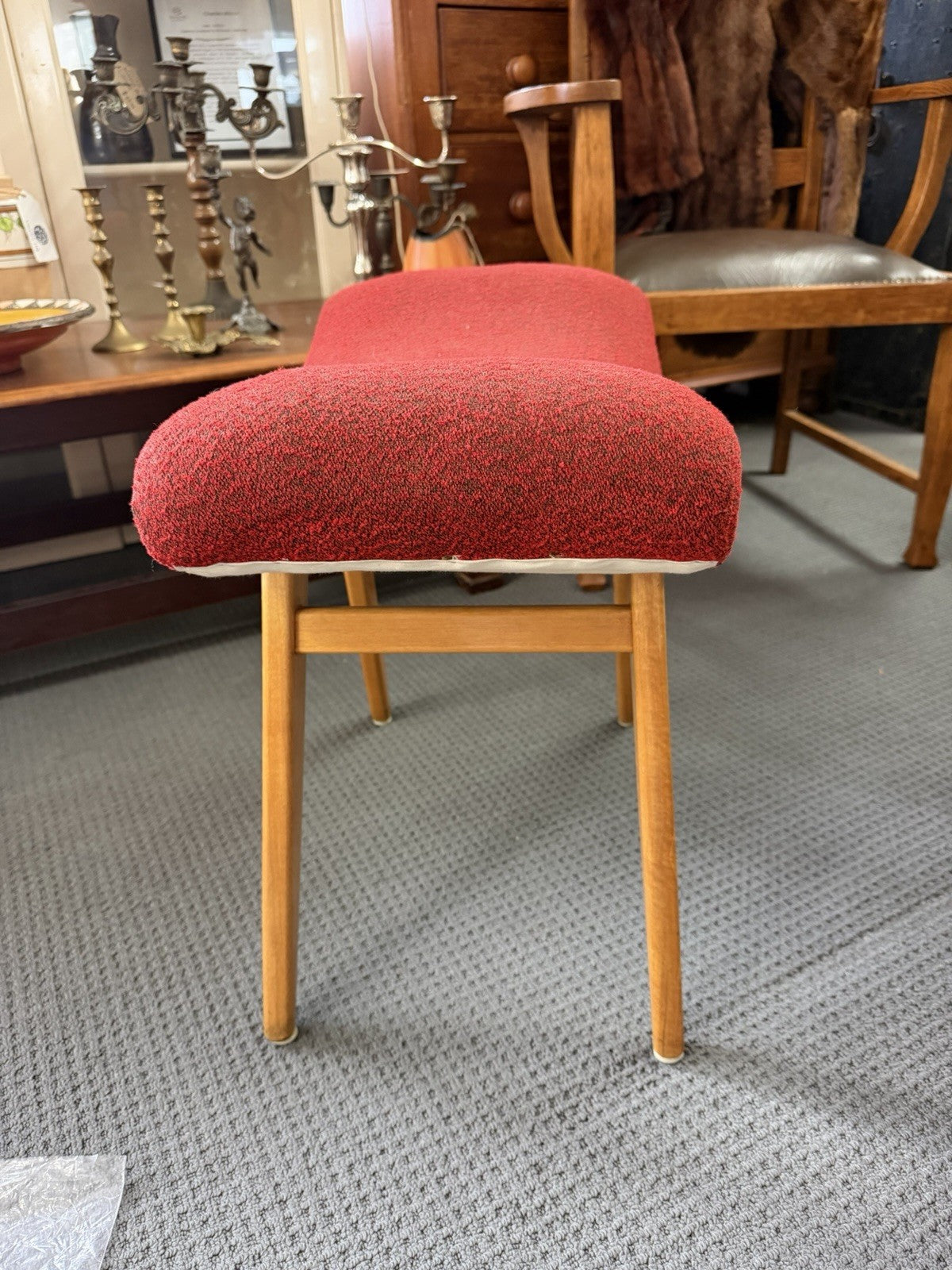 Dario Zoureff Footstool Australian Mid Century Modern Ottoman 1960s Vintage