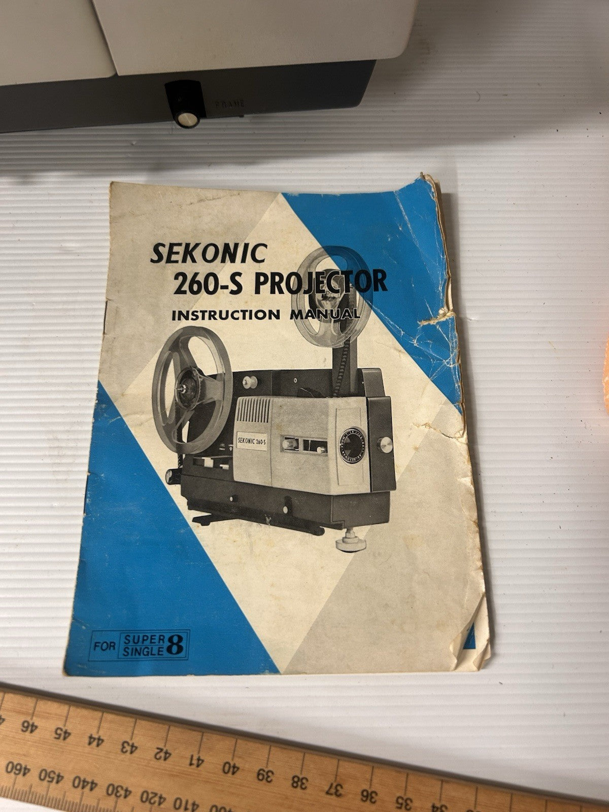 Sekonic 260-S Super 8 Projector Vintage Japan w/ Manual & Case – Untested
