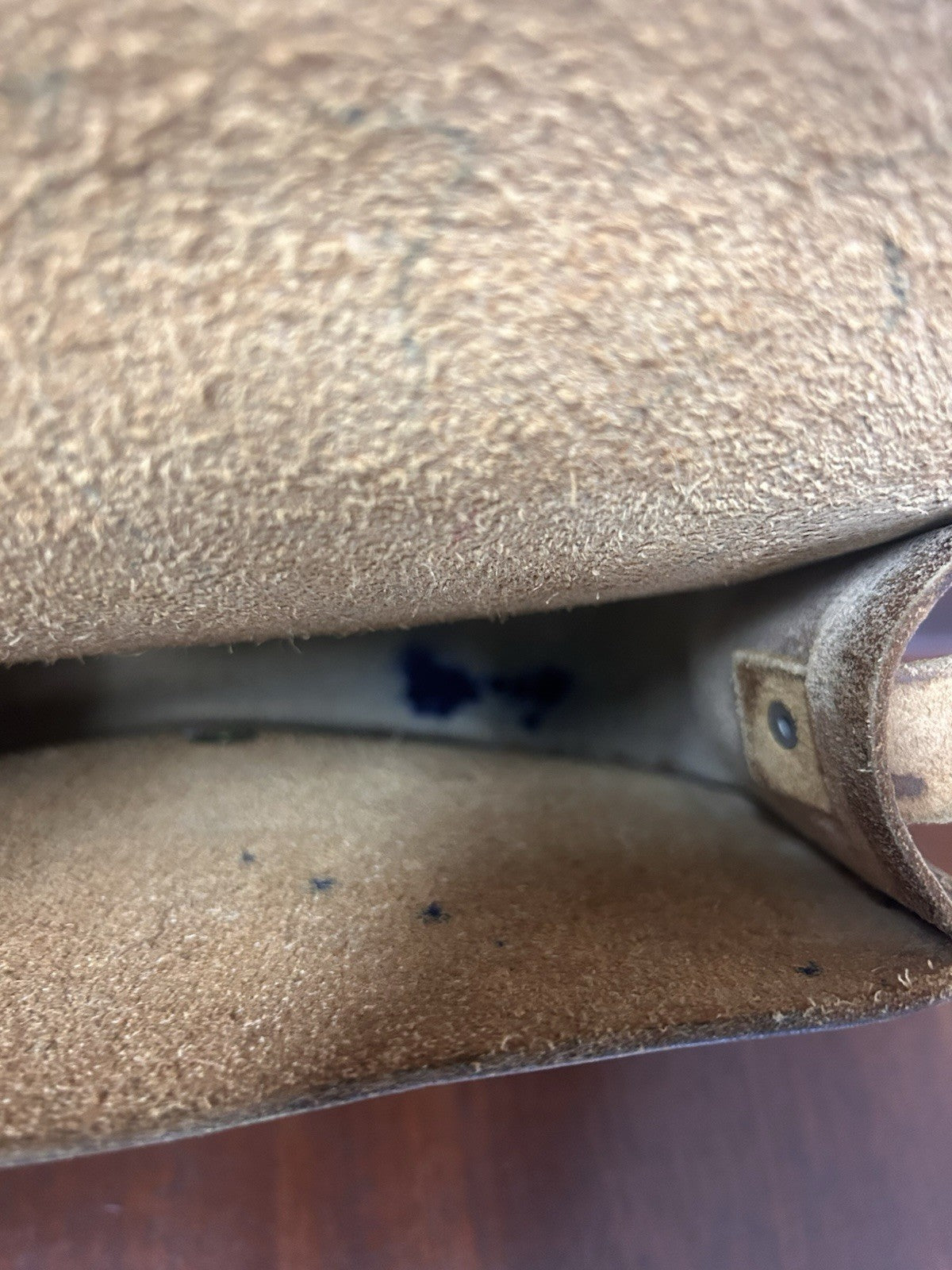 Vintage Tooled Leather Saddle Bag Crossbody Satchel Boho Western Brown