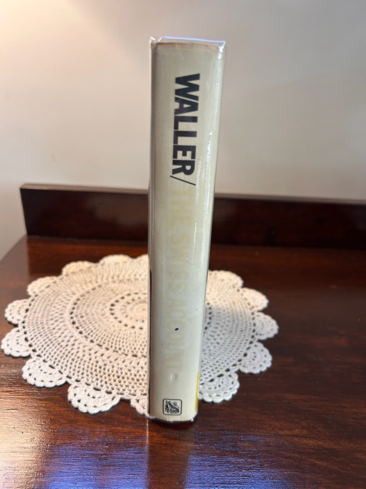 The Swiss Account Leslie Waller 1977 Hardcover Hart-Davis MacGibbon