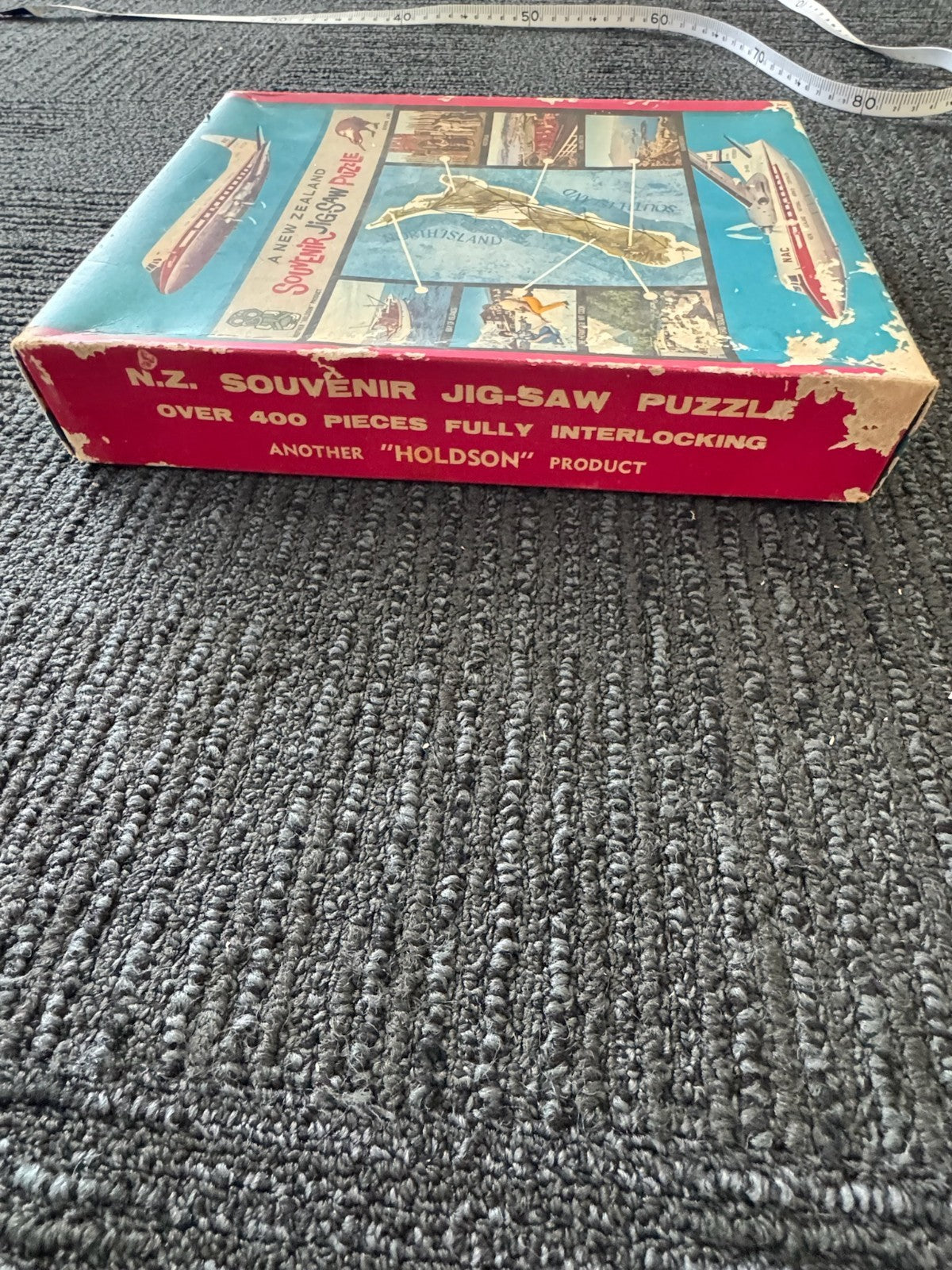 New Zealand Souvenir Jig-Saw Puzzle Holdson – Vintage Boxed 400pc | Mid-century