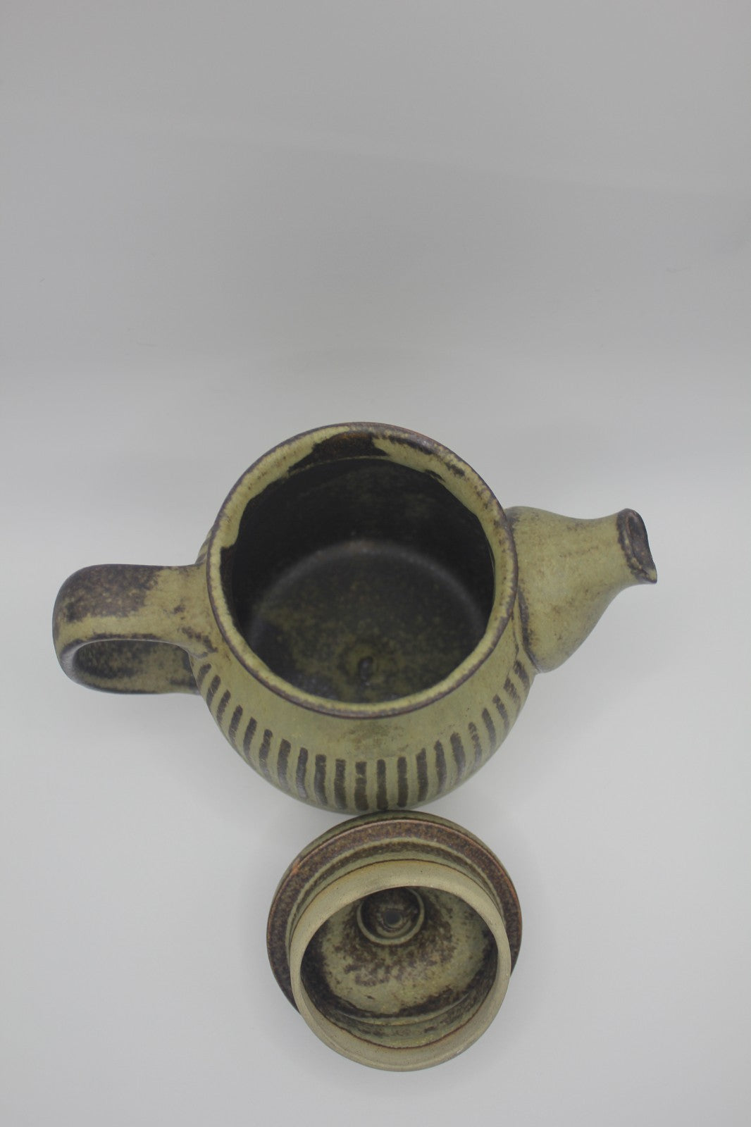 Vintage Tremar Pottery Coffee Set – 2 Mugs & Saucers + Lidded Pot – UK Studio
